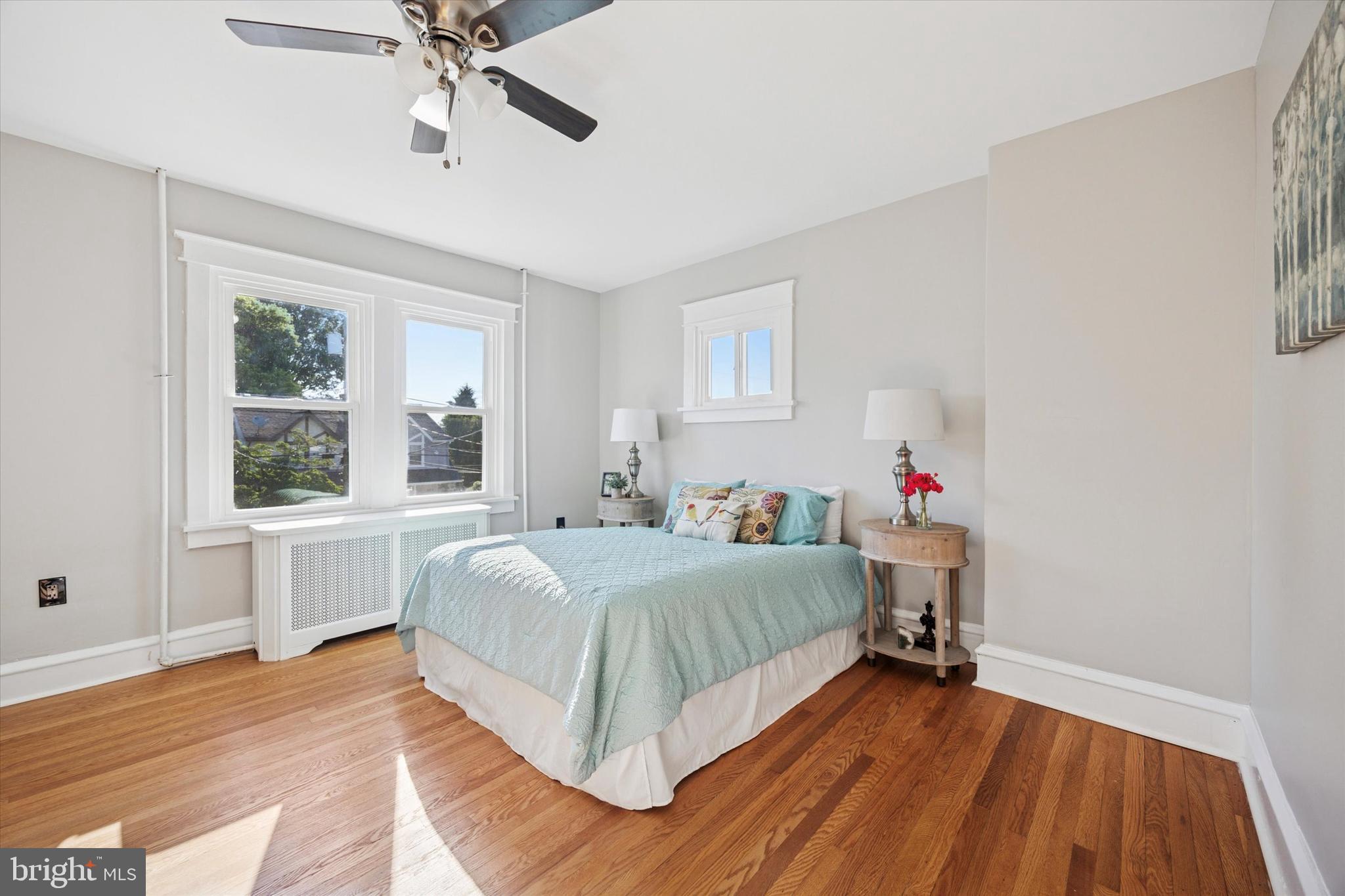 110 Sycamore Road Havertown, PA 19083 - Photo 9 of 25 a bedroom with a bed and a window
