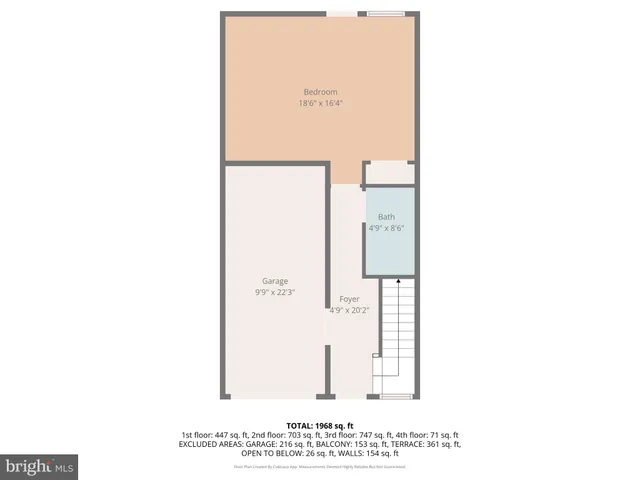 a picture of a room with a floor plan