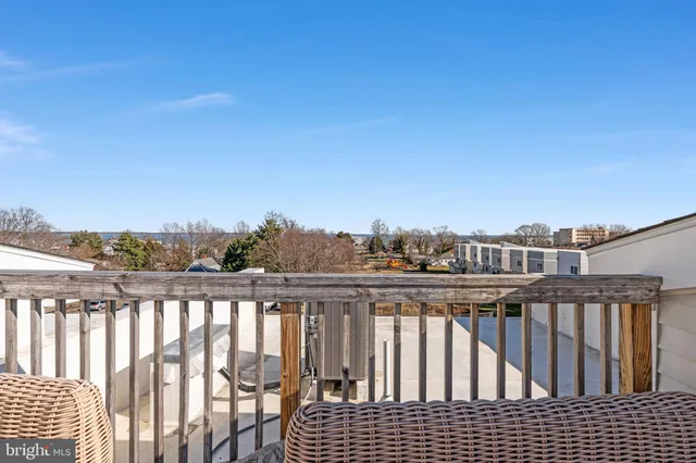 a front view of a house with terrace