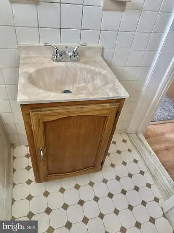 a close view of a sink