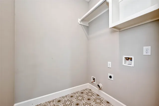 a view of a small space