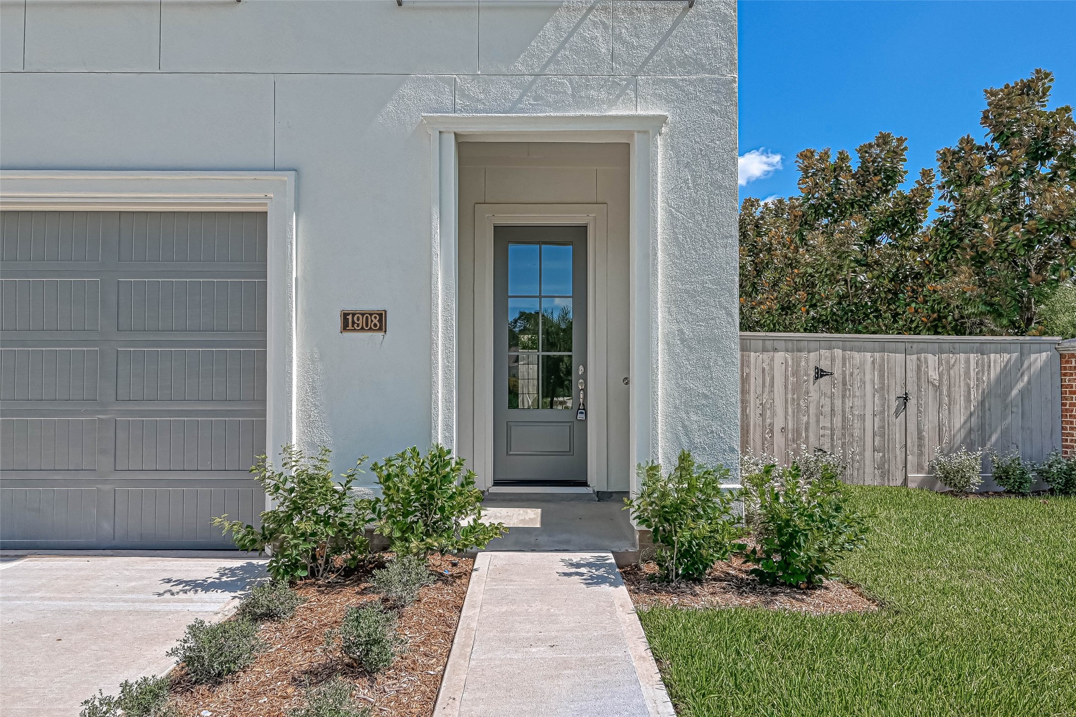 1908 Carrollton Mill Drive Spring, TX 77380 - Photo 2 of 40 a view of a pathway besides a house