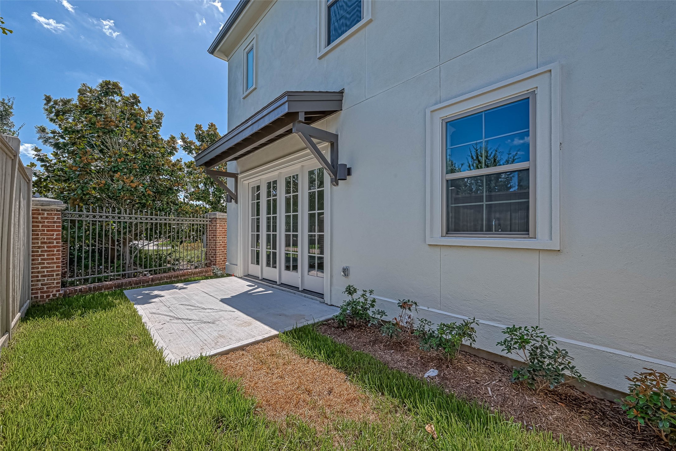1908 Carrollton Mill Drive Spring, TX 77380 - Photo 36 of 40 a view of backyard with a garden and plants
