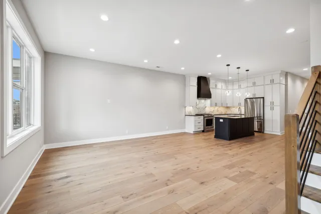 wooden floor in a gallery