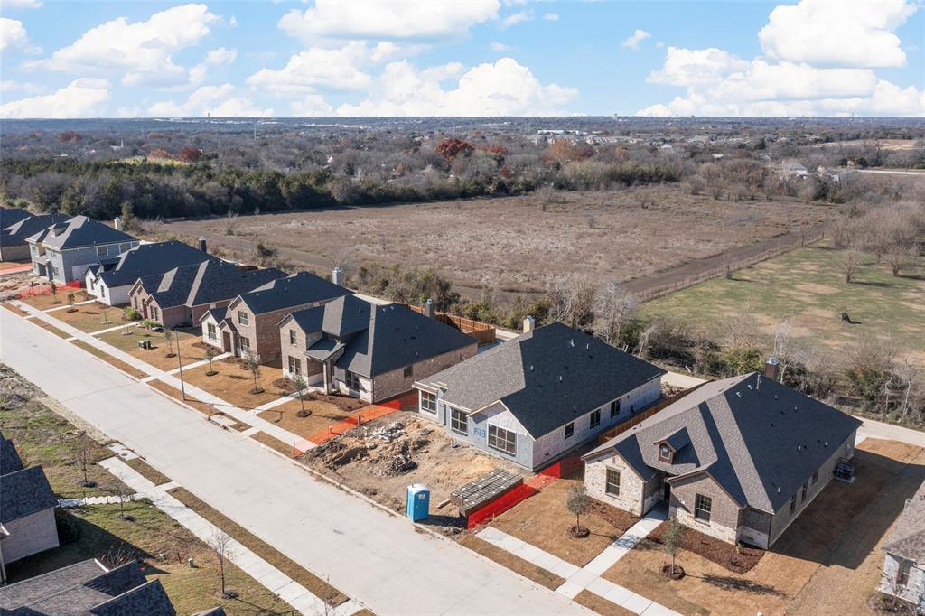 1529 Addison Lane Lancaster, TX 75134 - Photo 30 of 35 an aerial view of residential house with outdoor space