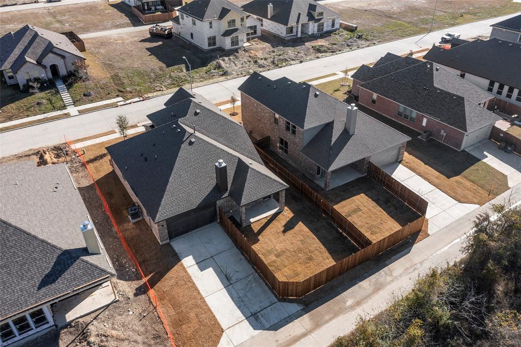 1529 Addison Lane Lancaster, TX 75134 - Photo 34 of 35 an aerial view of a house with a yard