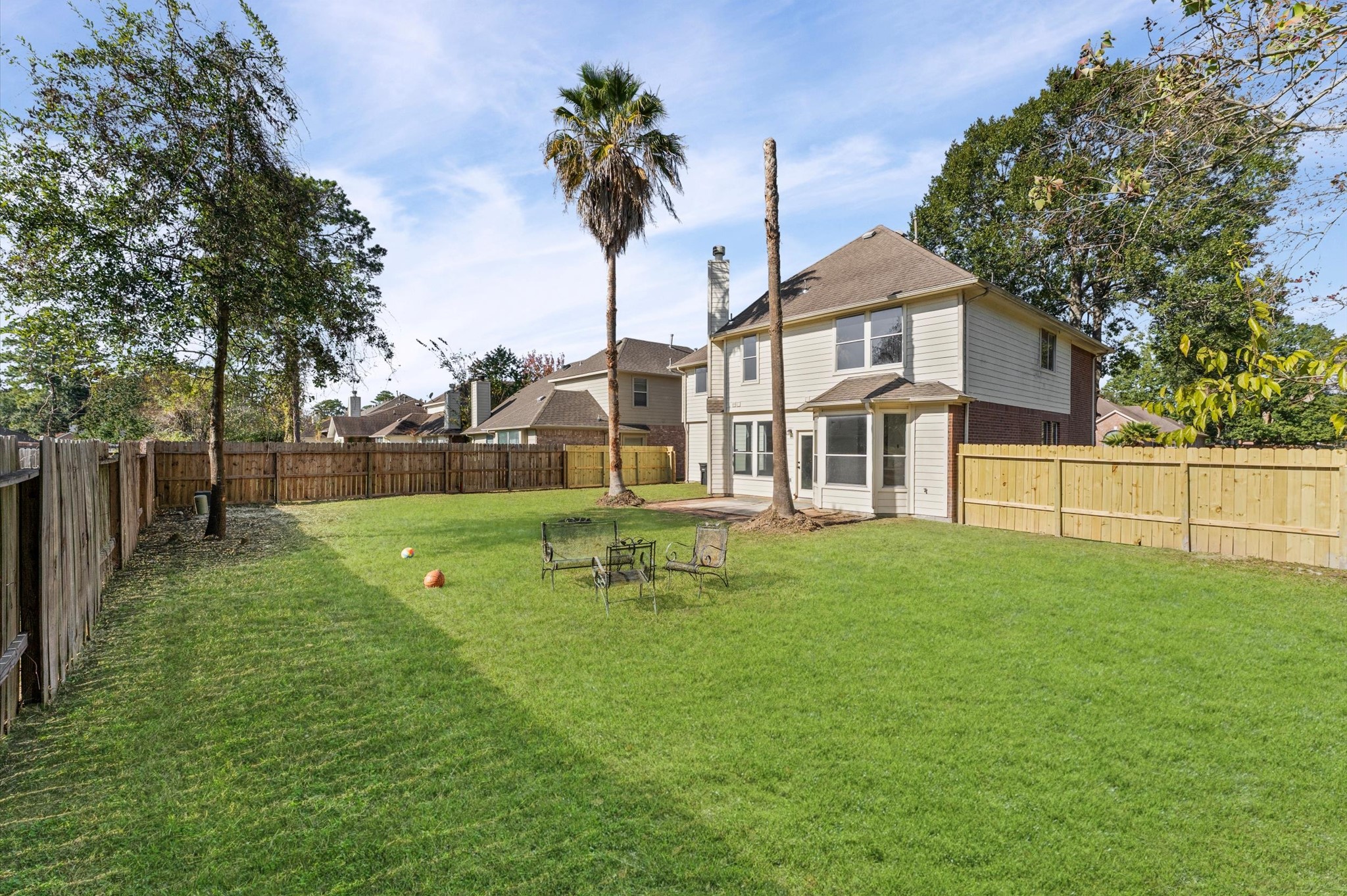 2830 Fern Hill Drive Spring, TX 77373 - Photo 37 of 39 a view of a house with a yard