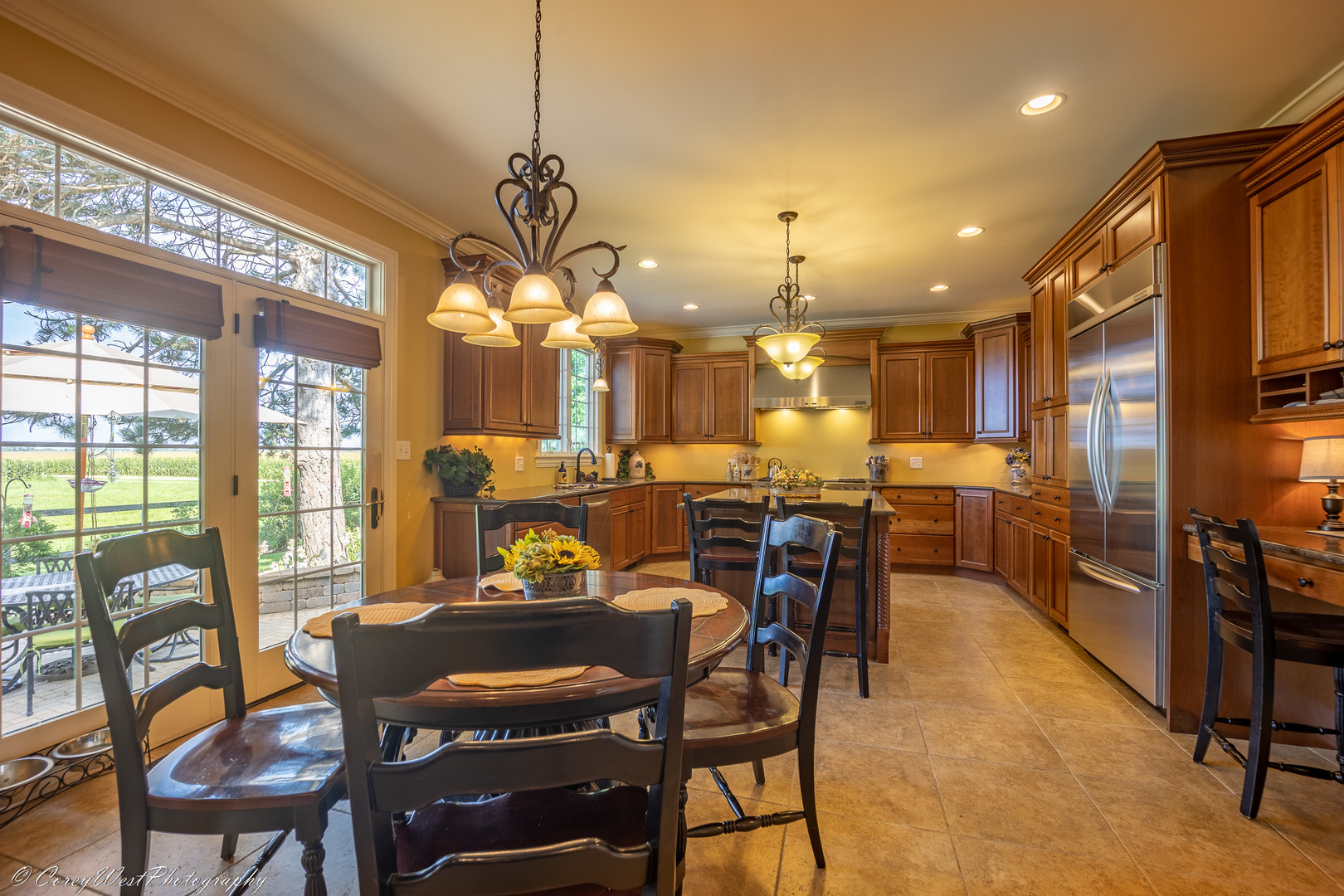 N307 Watson Road Maple Park, IL 60151 - Photo 16 of 65 a view of a dining room with furniture window and outside view