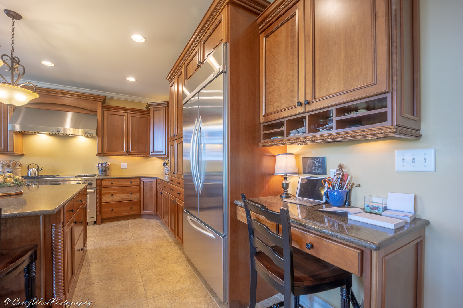 N307 Watson Road Maple Park, IL 60151 - Photo 22 of 65 a kitchen with counter top space cabinets and stainless steel appliances