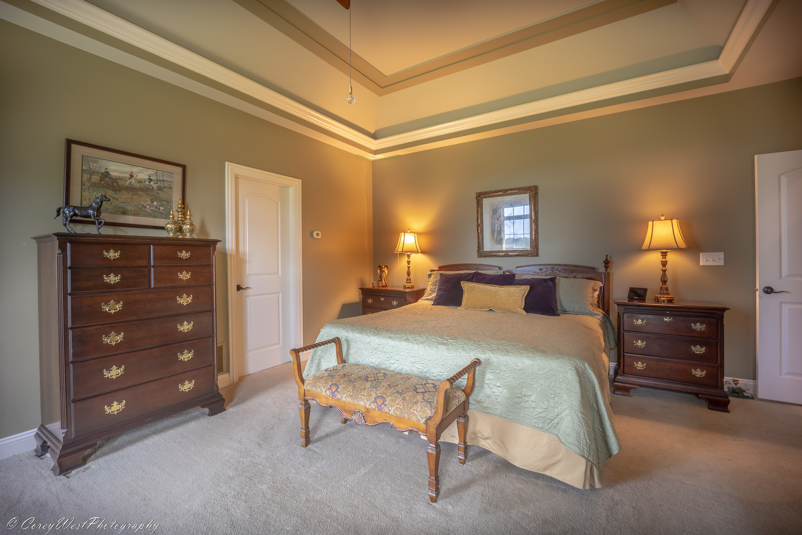 N307 Watson Road Maple Park, IL 60151 - Photo 23 of 65 a bedroom with a bed and a dresser