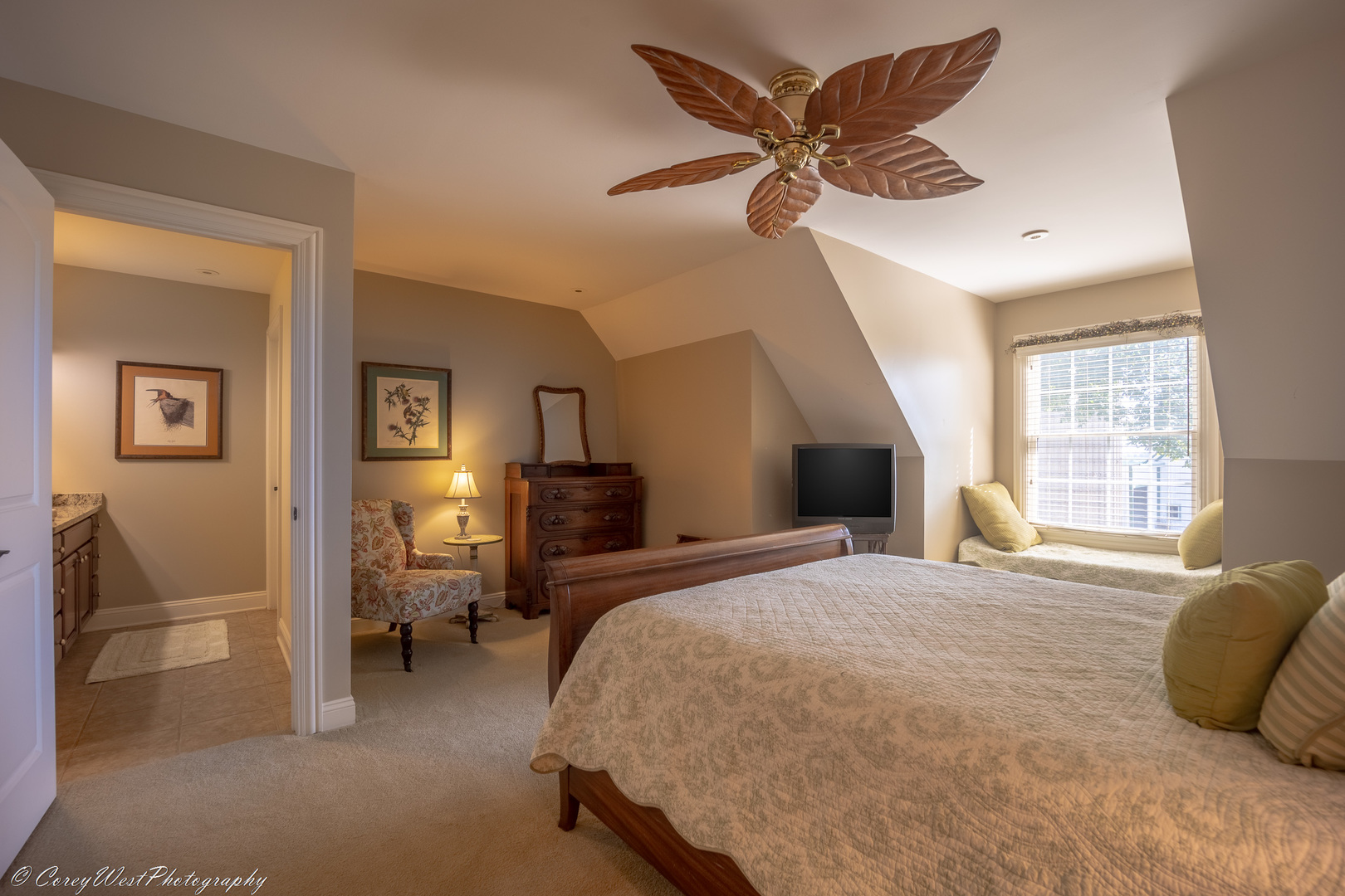 N307 Watson Road Maple Park, IL 60151 - Photo 30 of 65 a bedroom with a bed and a chandelier