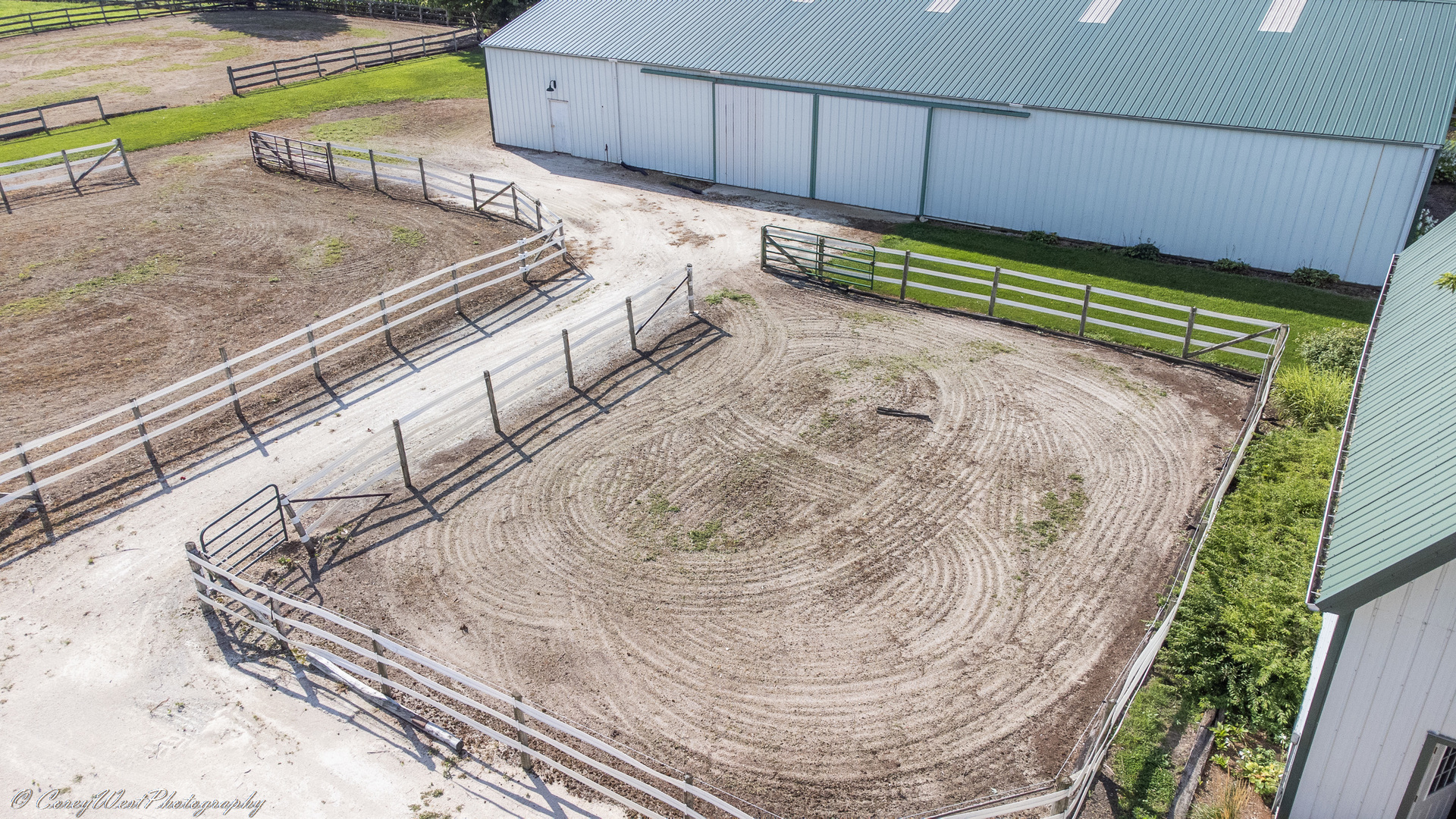 N307 Watson Road Maple Park, IL 60151 - Photo 40 of 65 a view of a backyard with wooden fence