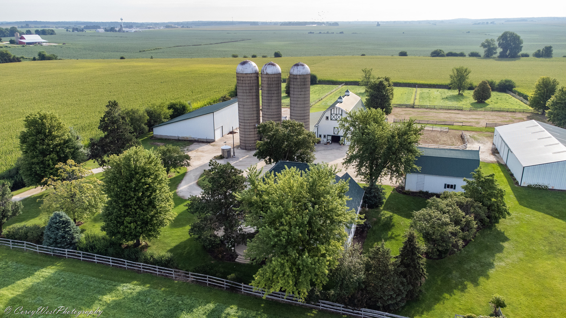 N307 Watson Road Maple Park, IL 60151 - Photo 64 of 65 an aerial view of beach and residential houses with outdoor space