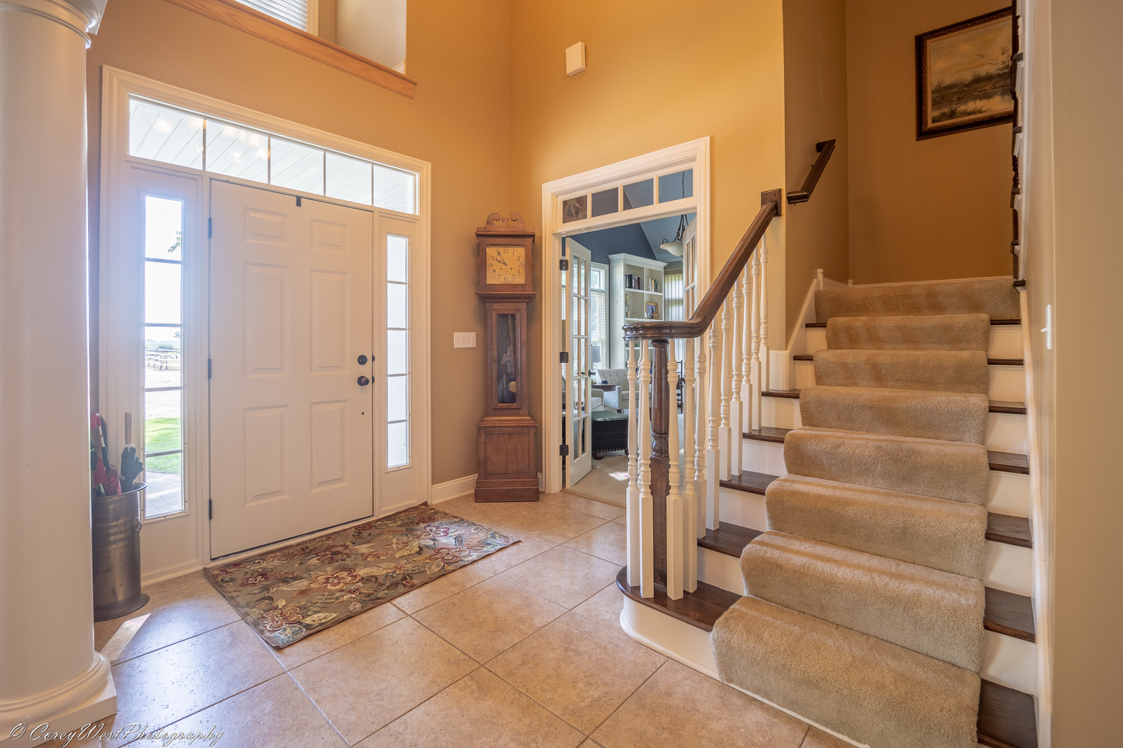 N307 Watson Road Maple Park, IL 60151 - Photo 8 of 65 a view of entryway with stairs and a rug
