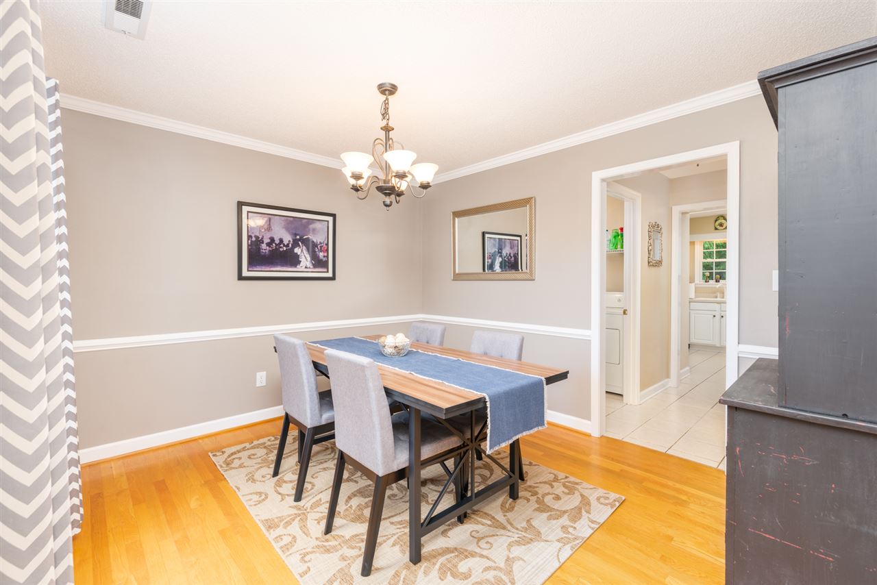 65 Long Bow Road Waynesboro, VA 22980 - Photo 34 of 50 a view of a dining room with furniture and a chandelier
