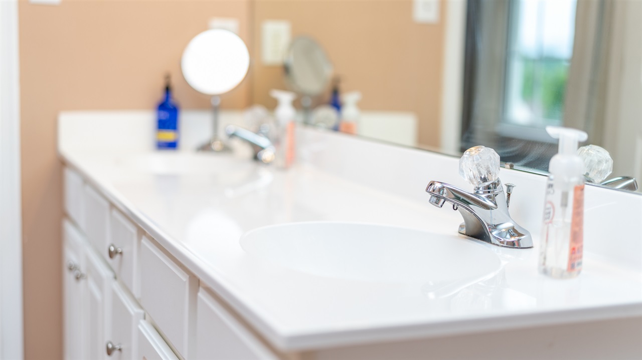 65 Long Bow Road Waynesboro, VA 22980 - Photo 45 of 50 a bathroom with a sink vanity and a mirror