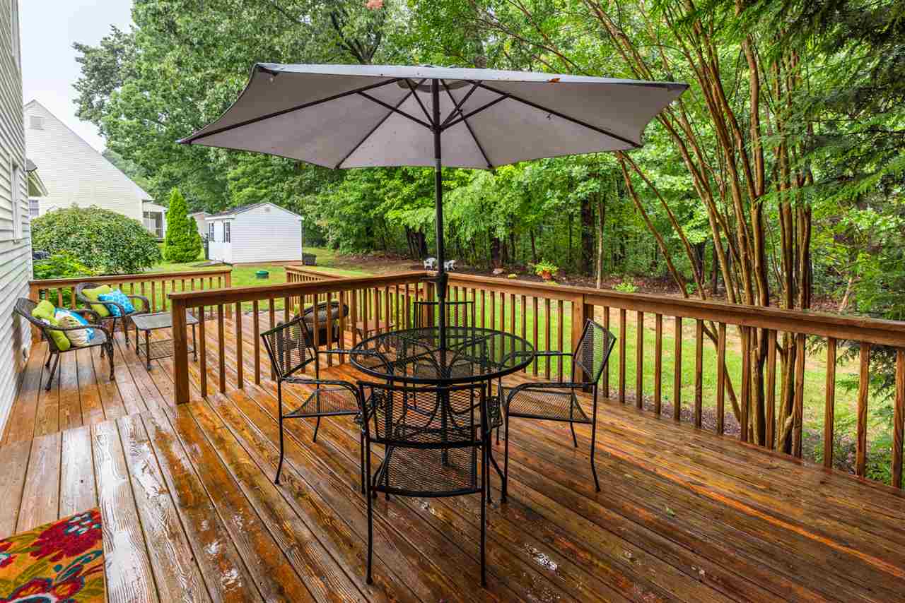 65 Long Bow Road Waynesboro, VA 22980 - Photo 7 of 50 a view of a deck with wooden floor and outdoor seating