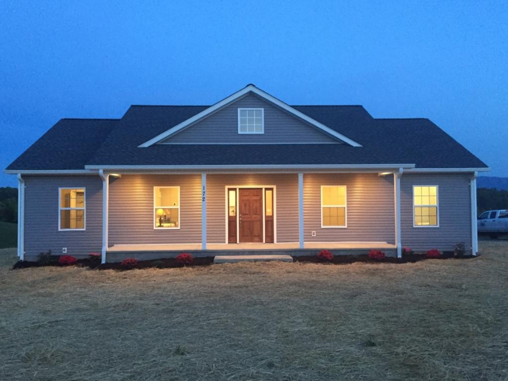 172 Hice Road Chuckey, TN 37641 - Photo 1 of 26 Front View at Dusk