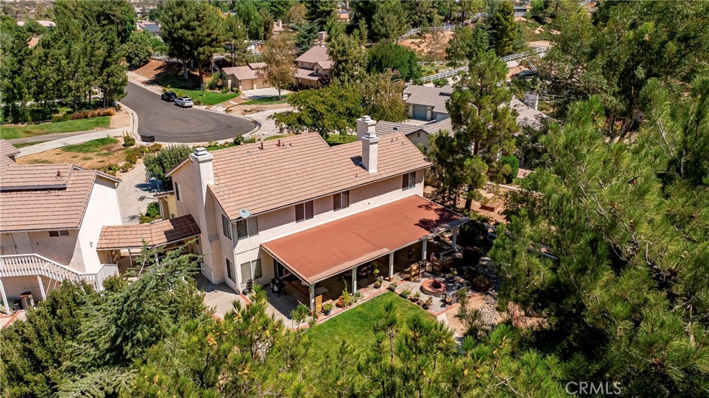 32201 Joaquin Road Acton, CA 93510 - Photo 60 of 75 an aerial view of a house with a yard