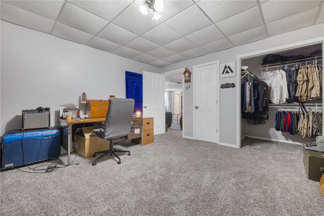 10974 Ricks Drive Harrison, AR 72601 - Photo 38 of 59 Office area featuring a drop ceiling and light colored carpet
