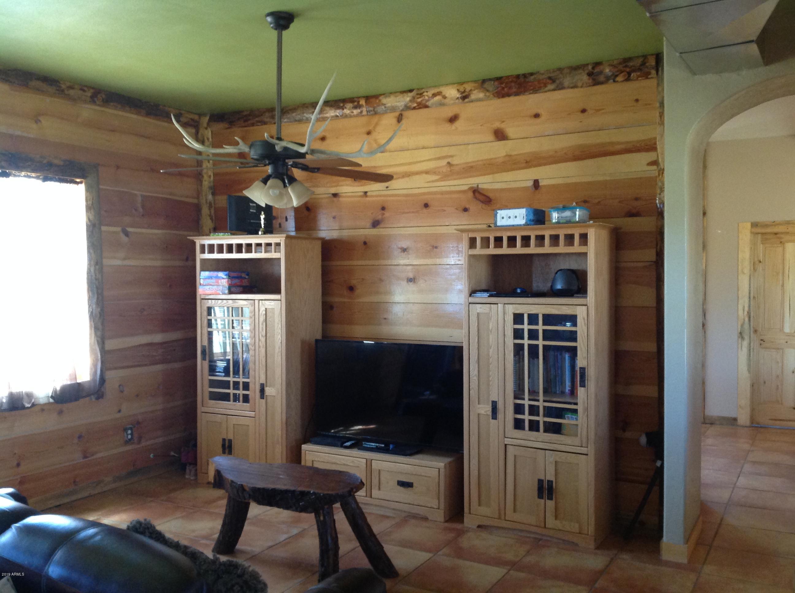 7342 North College Peak Road Douglas, AZ 85607 - Photo 15 of 71 pine furred walls