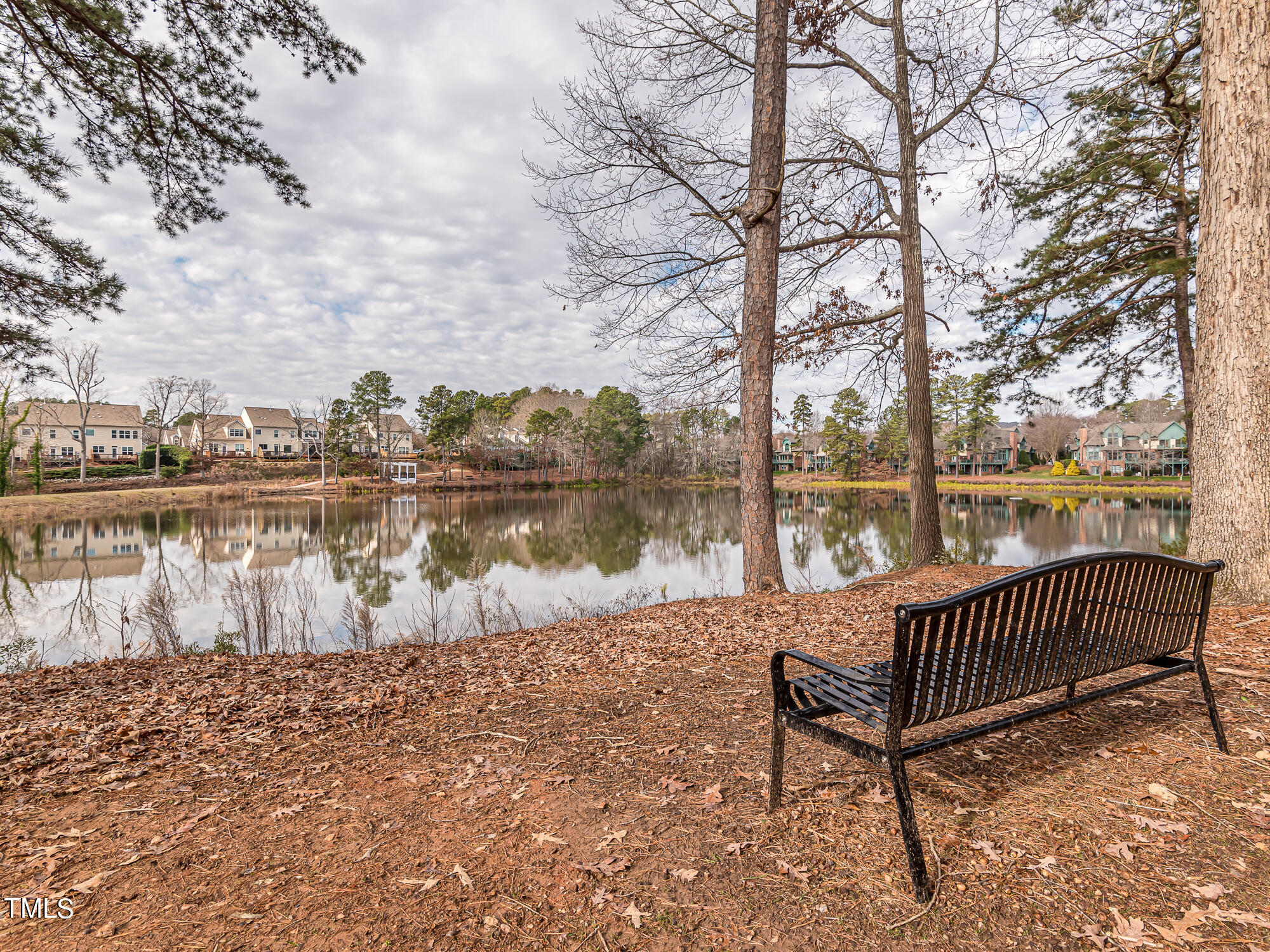 8041 Allyns Landing Way, Unit 103 Raleigh, NC 27615 - Photo 26 of 33 a view of a lake with a roof deck