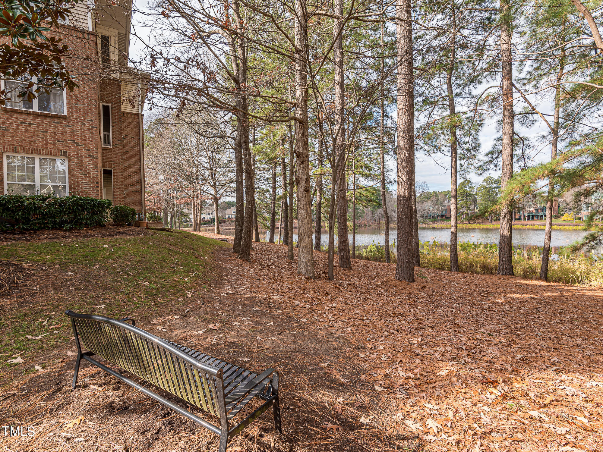 8041 Allyns Landing Way, Unit 103 Raleigh, NC 27615 - Photo 27 of 33 a view of backyard with green space