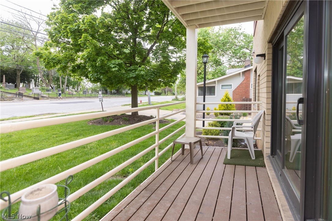 19510 Lorain Road, Unit 101 Cleveland, OH 44126 - Photo 23 of 24 Wooden terrace with a view of the front yard
