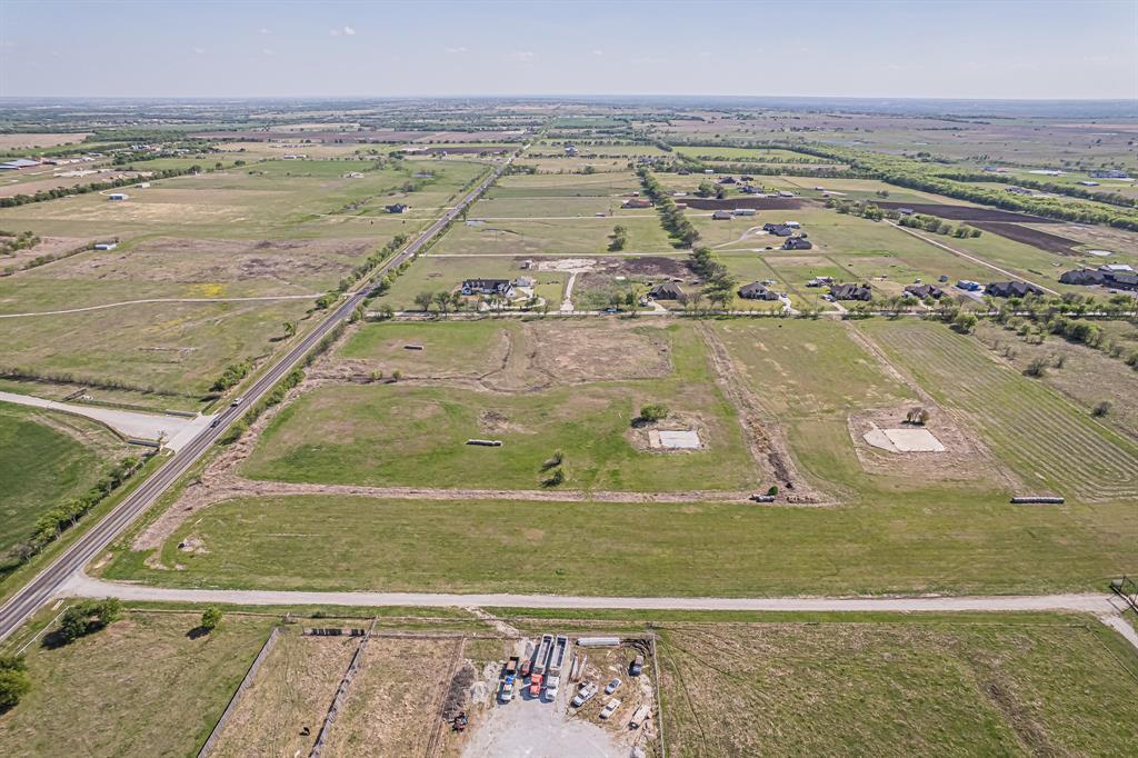 12588 Flow Krum, TX 76249 - Photo 15 of 21 Aerial overview of property's location with rural landscape and extensive farmland