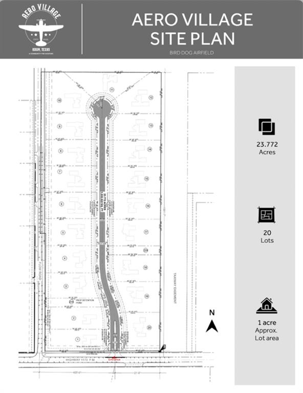 12588 Flow Krum, TX 76249 - Photo 4 of 21 Parcel map