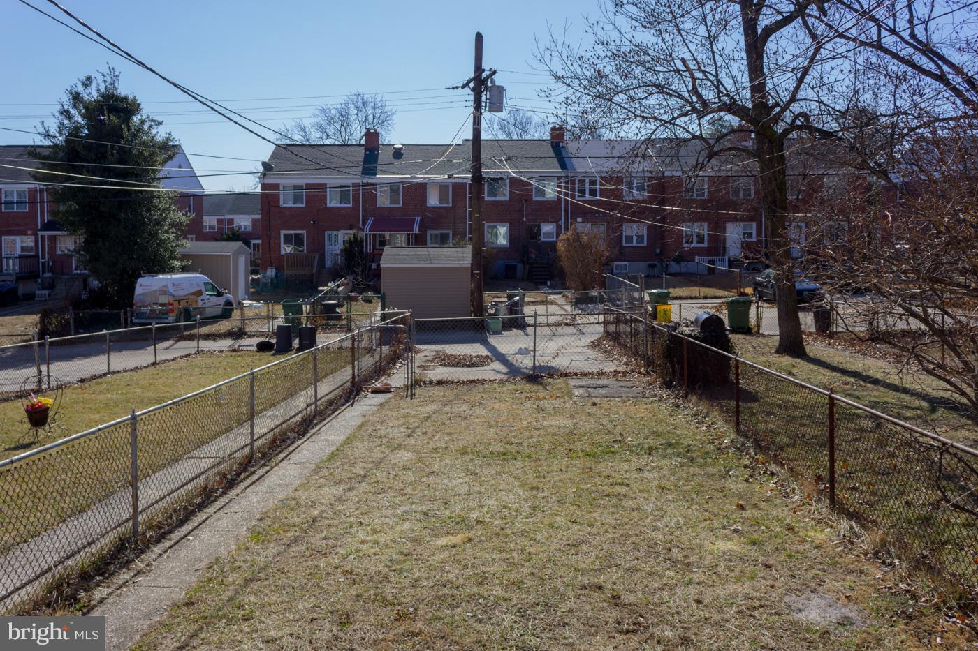 837 Benninghaus Road Baltimore, MD 21212 - Photo 29 of 30 Spacious backyard with personal parking pad!