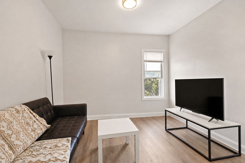 39 Union Street Boston, MA 02135 - Photo 10 of 33 a living room with furniture and a flat screen tv