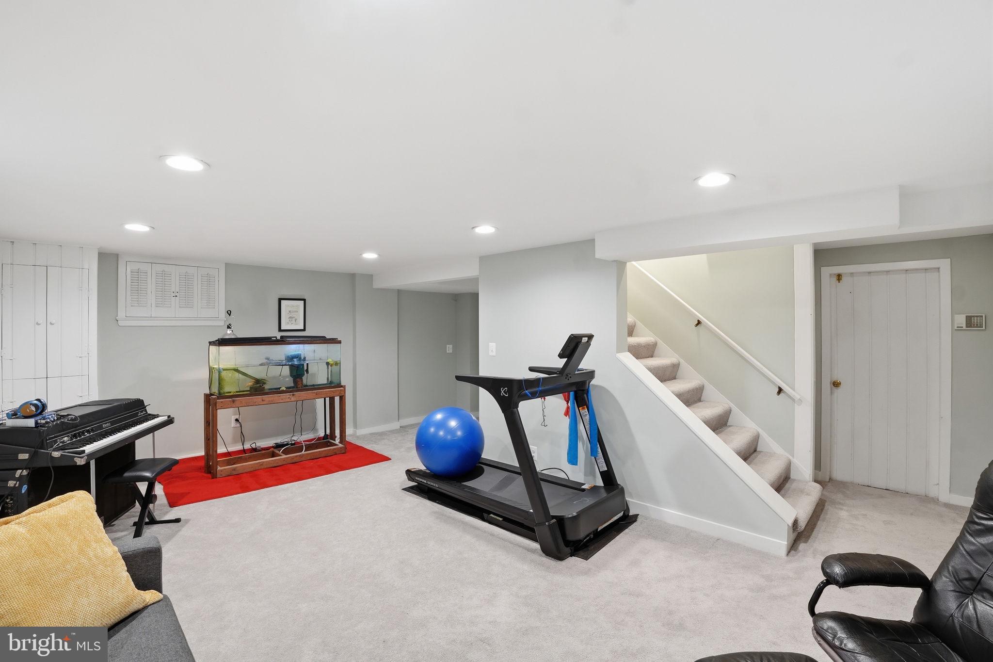 9601 Bruce Drive Silver Spring, MD 20901 - Photo 26 of 29 Versatile basement retreat for leisure.