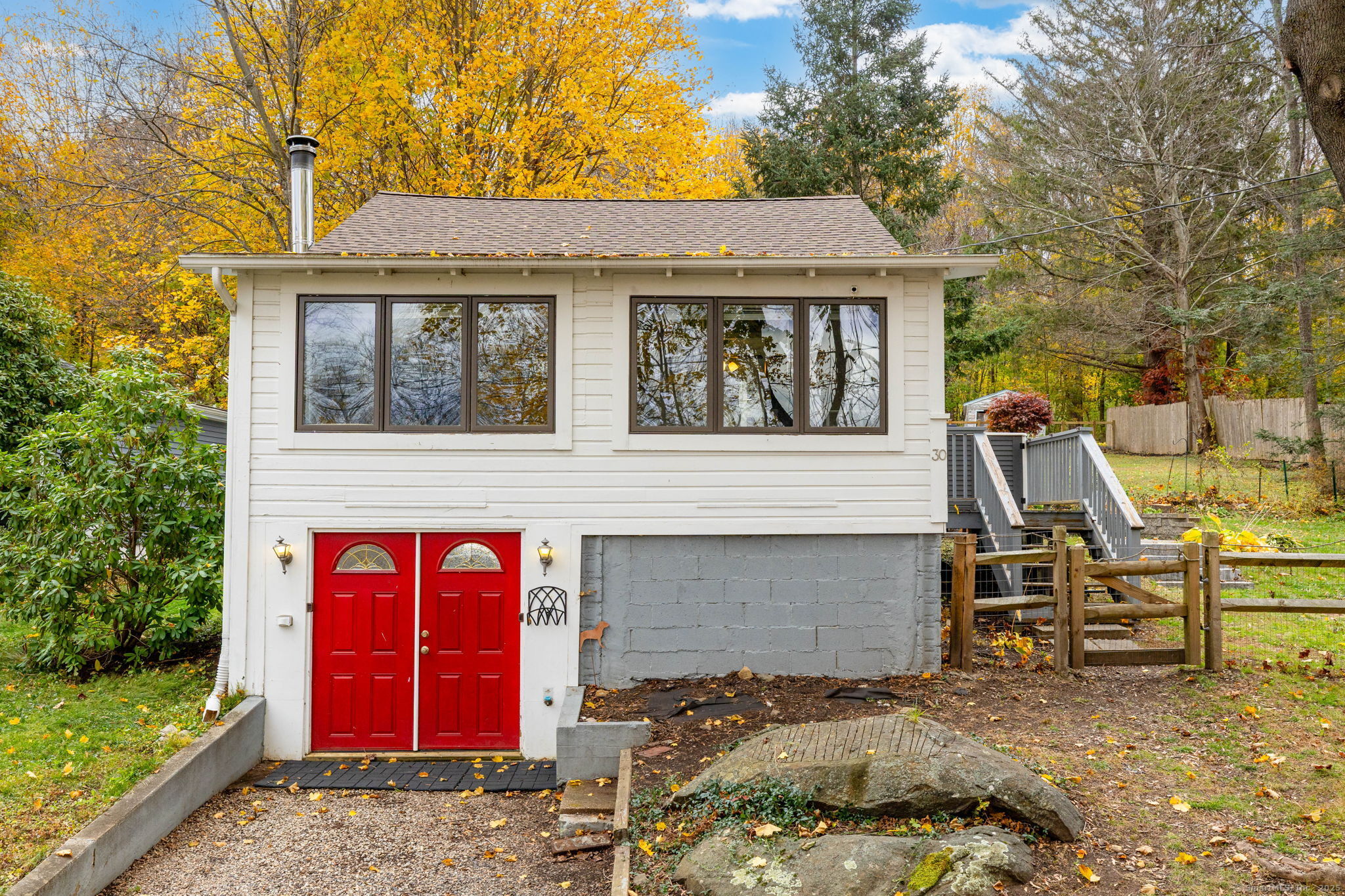 30 Lakeview Drive Bethlehem, CT 06751 - Photo 3 of 27 a front view of a house with a yard