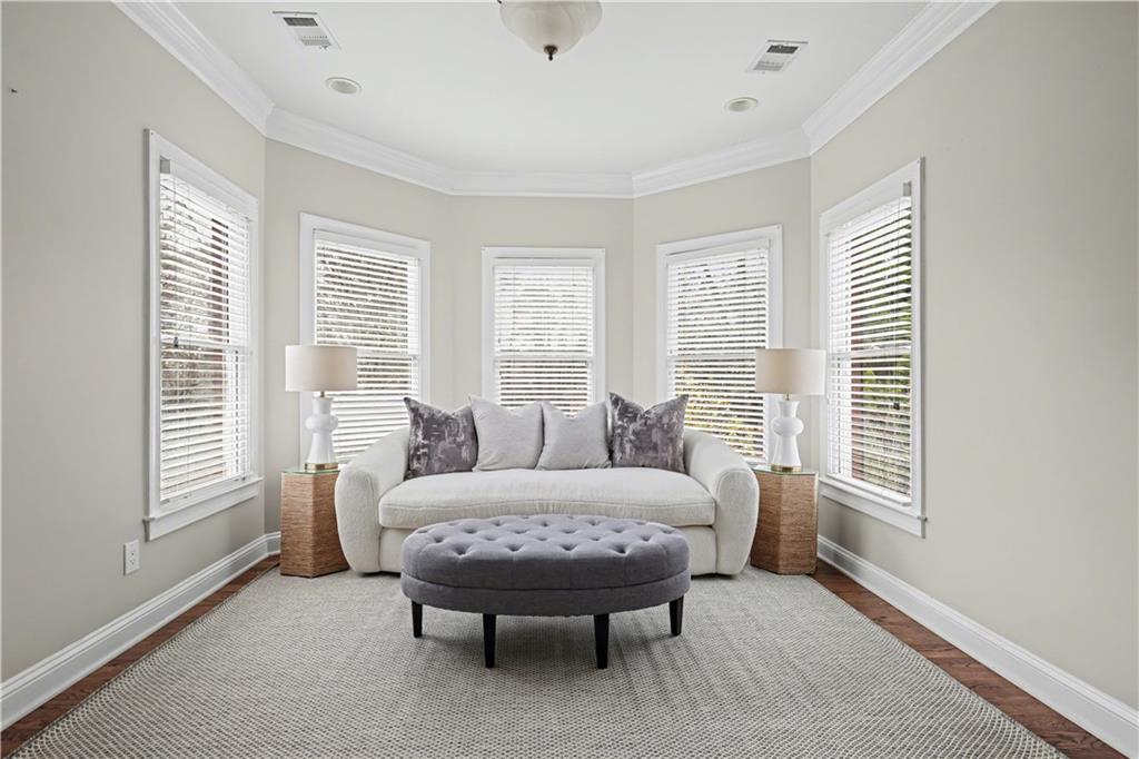225 Farmbrooke Court Atlanta, GA 30350 - Photo 43 of 84 a living room with furniture and a window