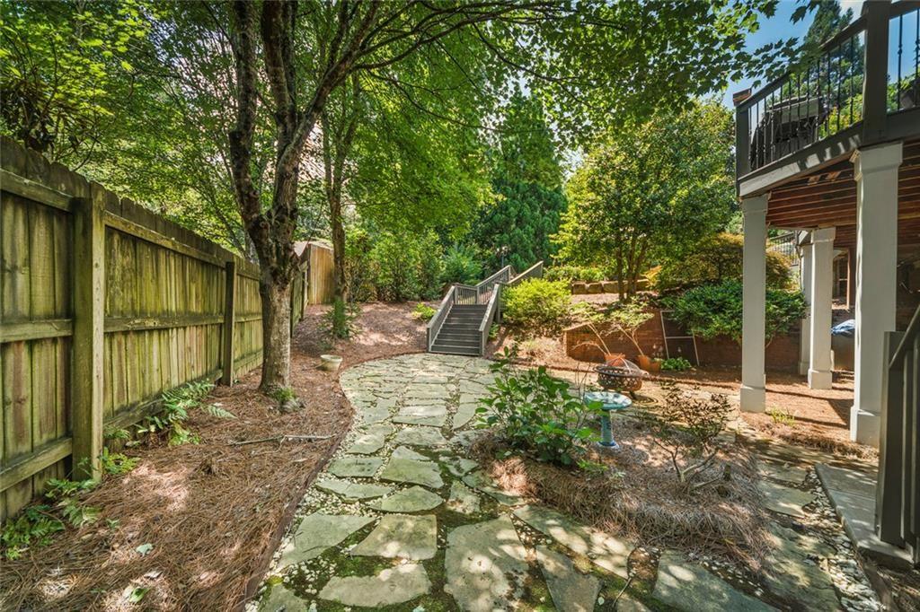 225 Farmbrooke Court Atlanta, GA 30350 - Photo 77 of 85 a view of backyard with green space