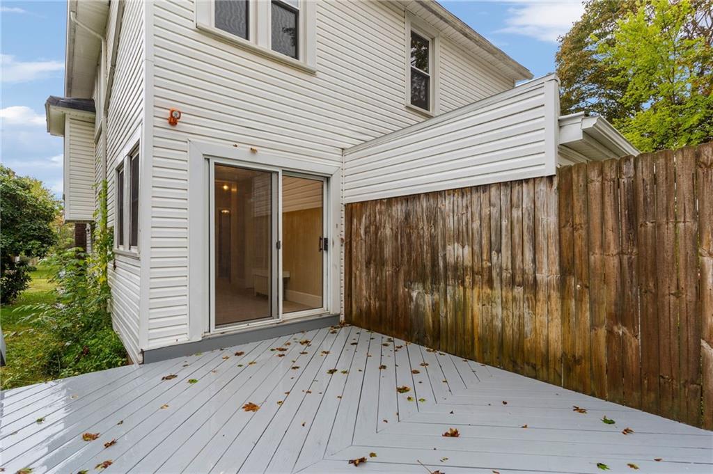 895 Alcoma Street Sharon, PA 16146 - Photo 5 of 41 a view of a wooden door