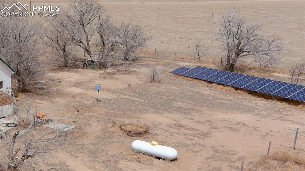 2905 Lauppe Road Yoder, CO 80864 - Photo 9 of 35 a view of a dry yard
