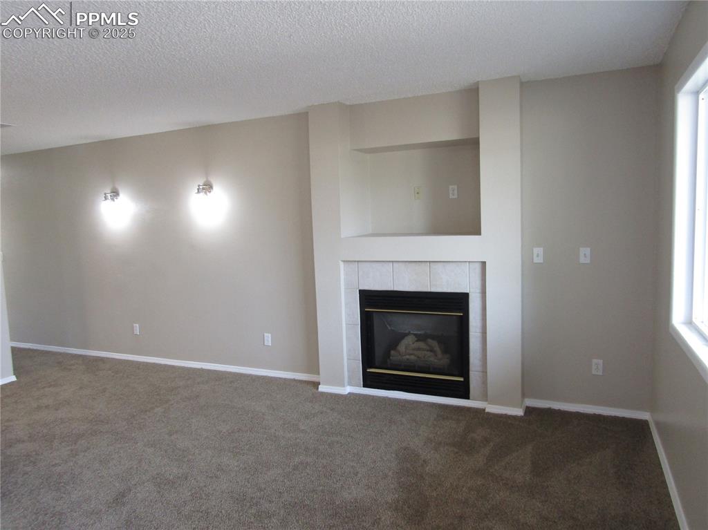 331 Trapper Lane Fountain, CO 80817 - Photo 4 of 10 a living room with a fireplace