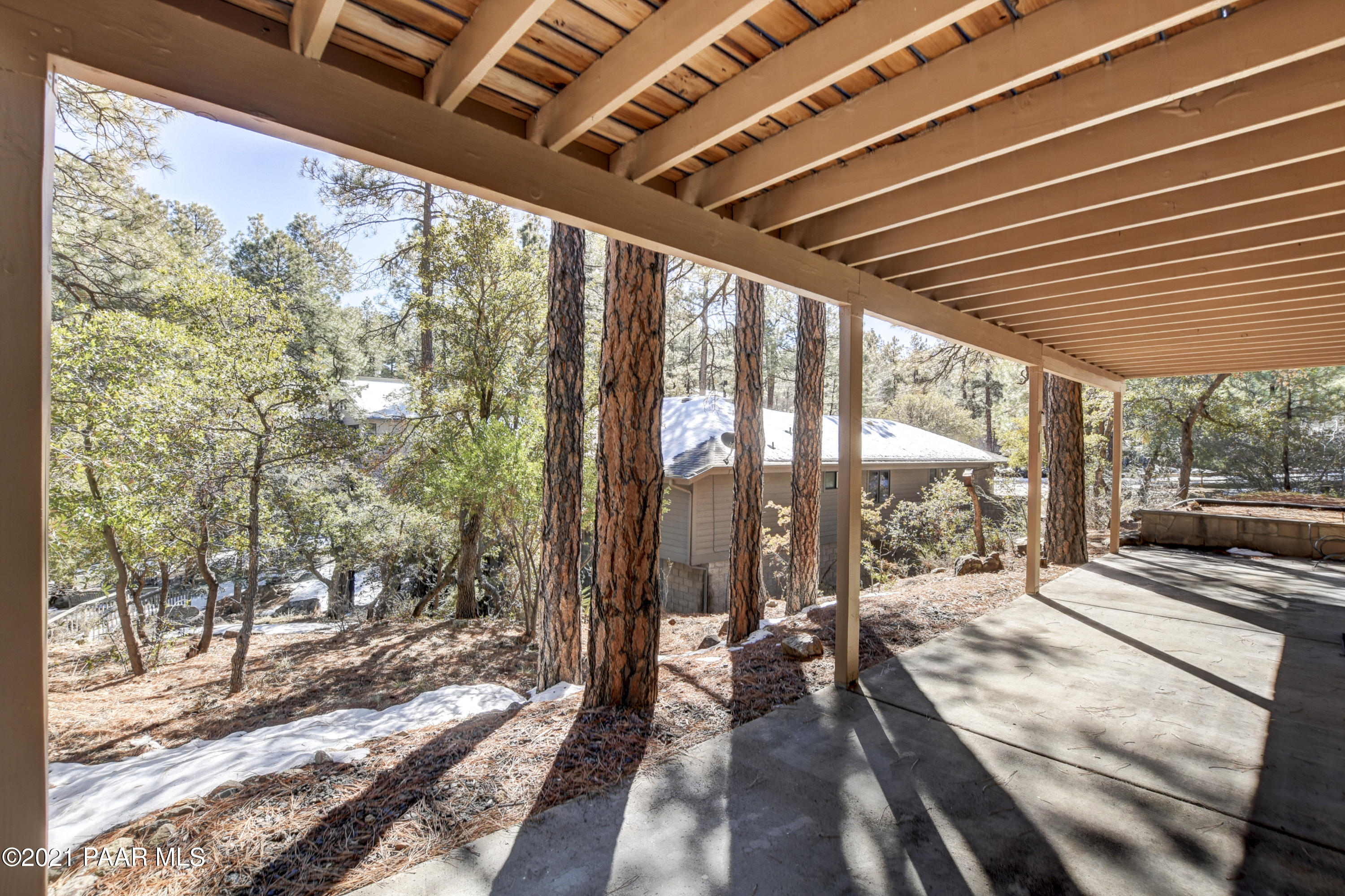 1117 East Timber Ridge Road Prescott, AZ 86303 - Photo 26 of 30 Back Patio