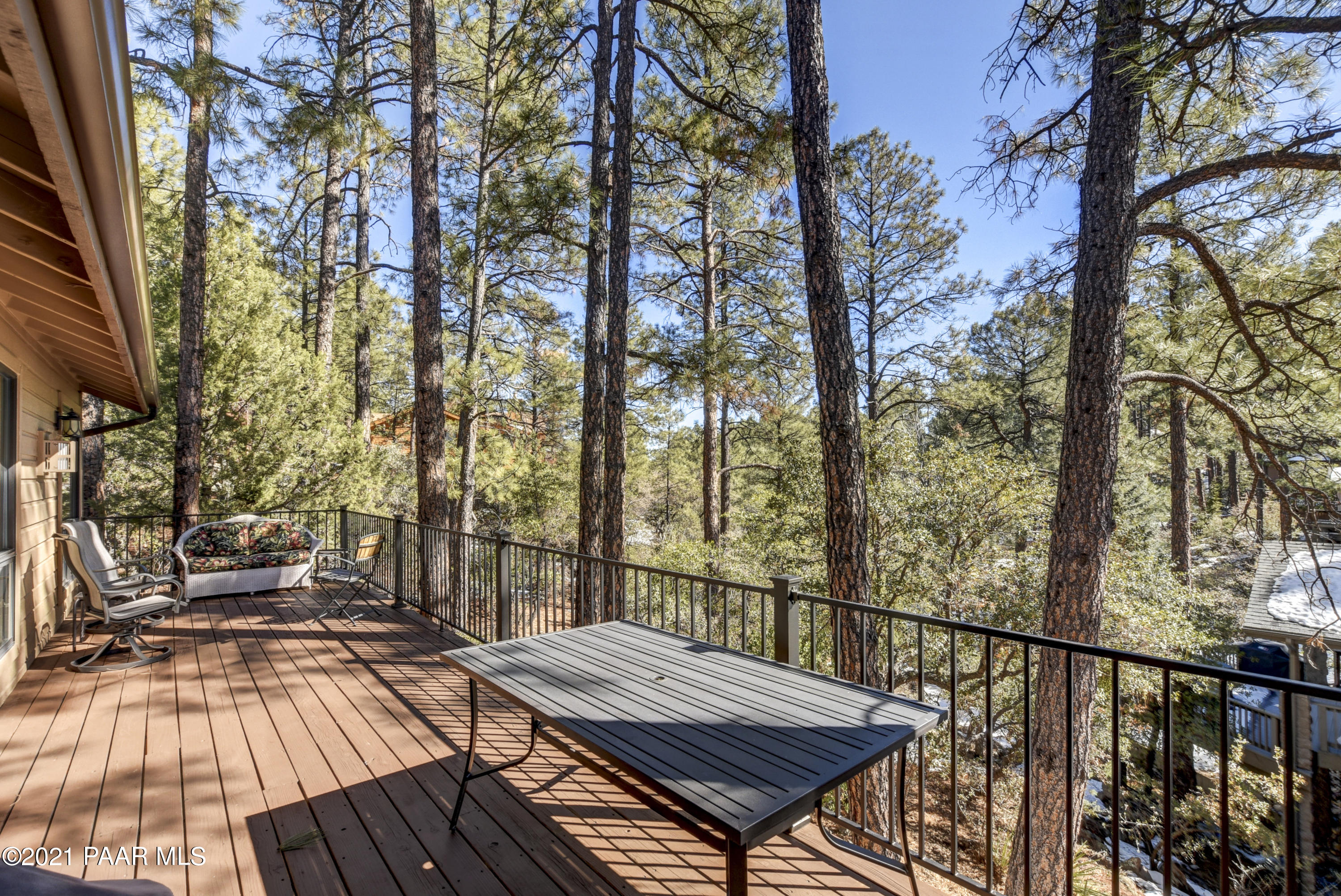 1117 East Timber Ridge Road Prescott, AZ 86303 - Photo 4 of 30 Deck off Living Room