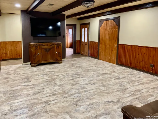 a view of livingroom with furniture and wooden floor