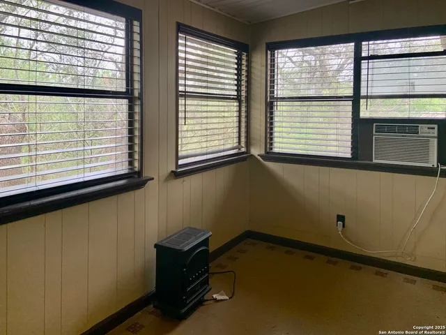 a room with a window