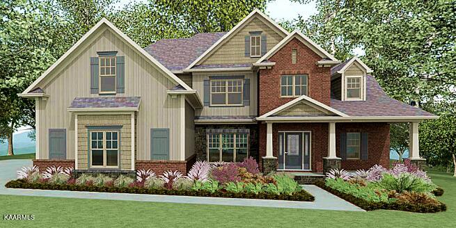 106 Bunchberry Road, Unit LOT 548 Oak Ridge, TN 37830 - Photo 1 of 23 Augusta-Side-Entry-Rendering-Craftsman