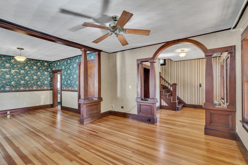 219 Pelham Street Methuen, MA 01844 - Photo 9 of 39 wooden floor in an empty room with a window