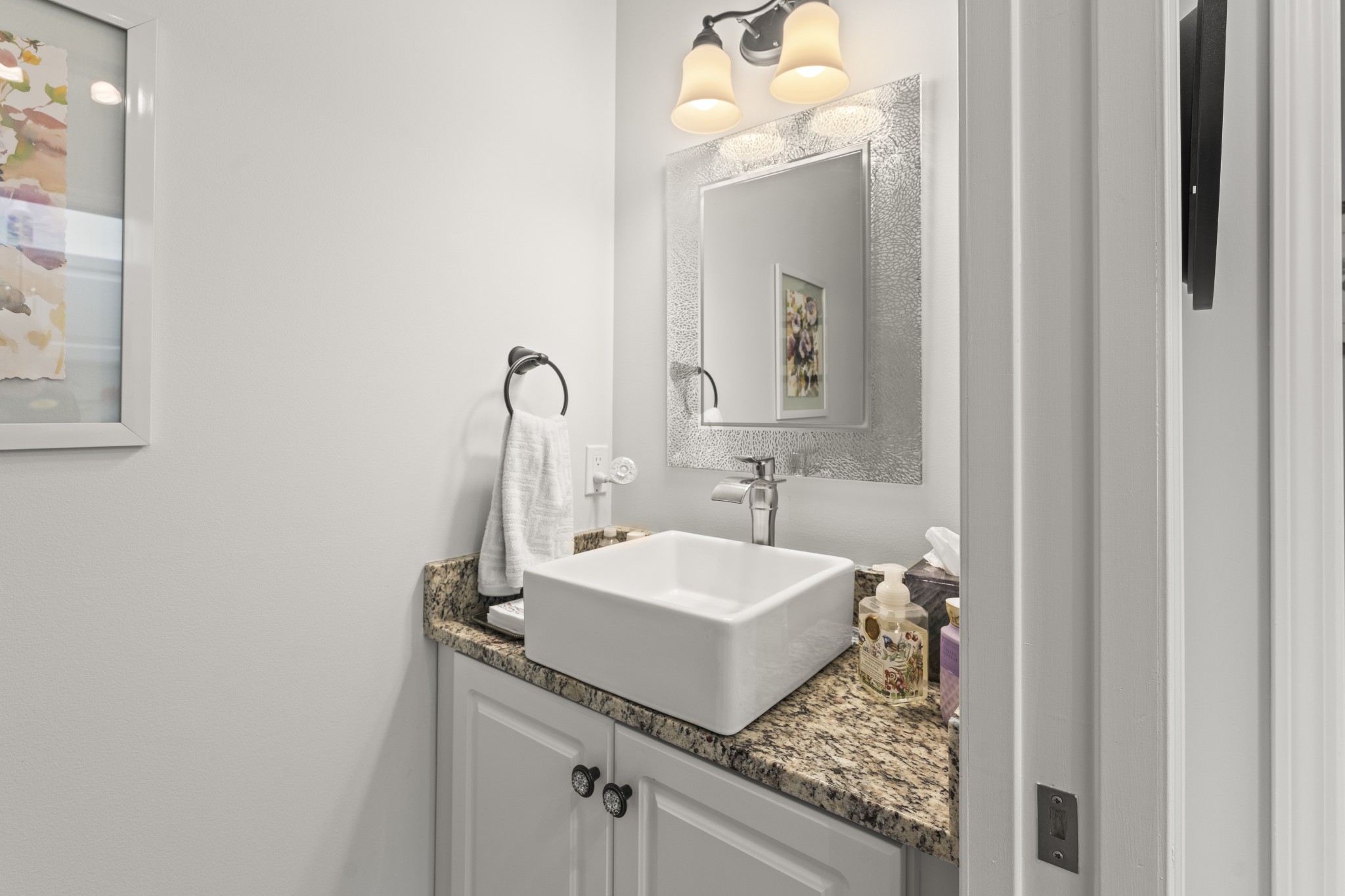 6 Chadsworth Place Tullahoma, TN 37388 - Photo 14 of 49 a bathroom with a sink and a mirror