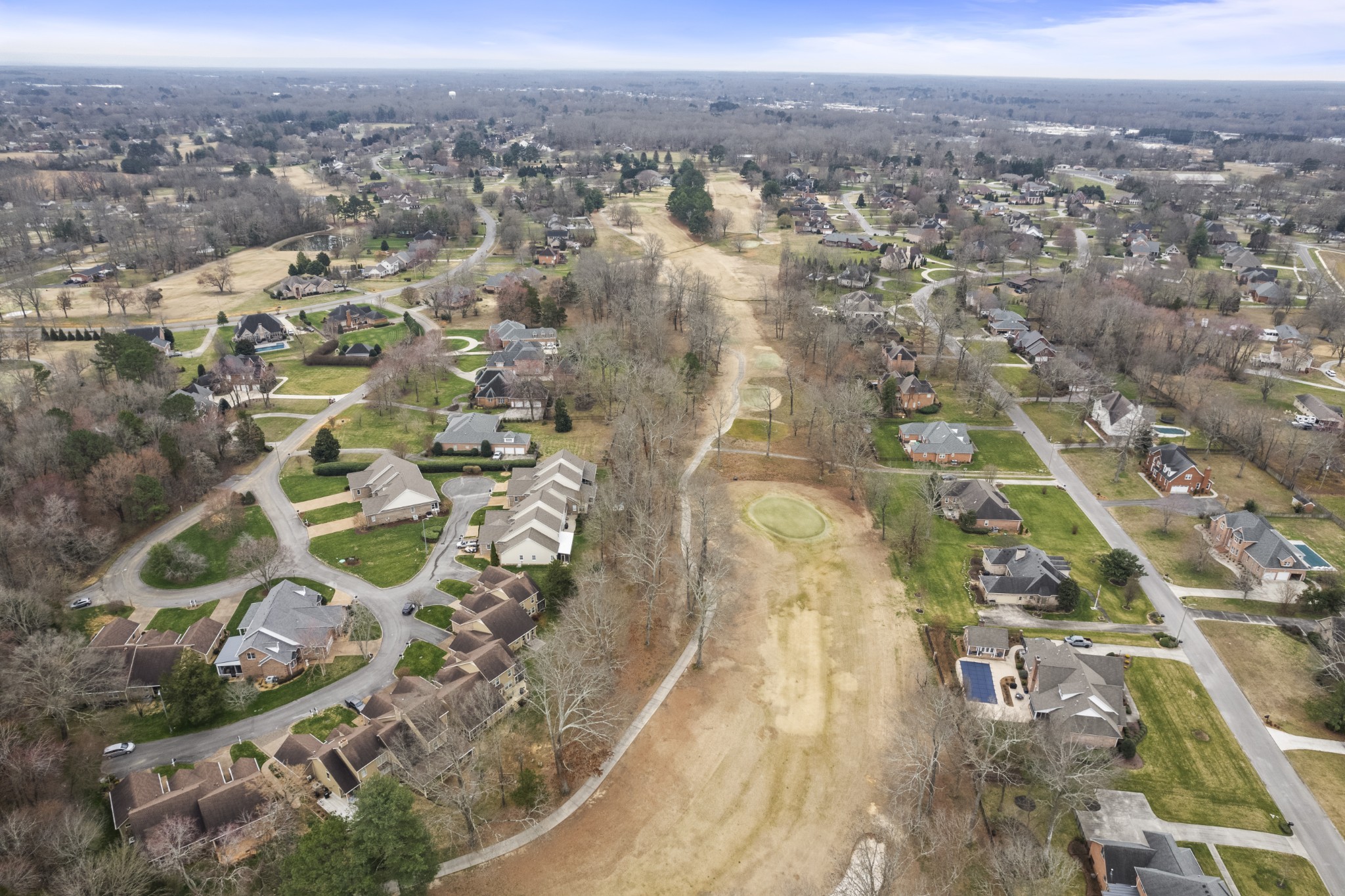 6 Chadsworth Place Tullahoma, TN 37388 - Photo 42 of 49 an aerial view of residential houses with outdoor space