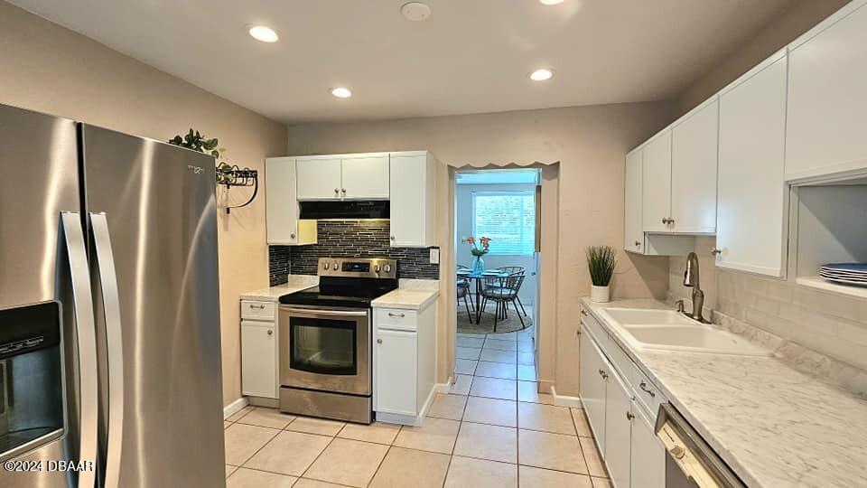 23 Palmetto Drive Ormond Beach, FL 32176 - Photo 17 of 42 Tiled back splash