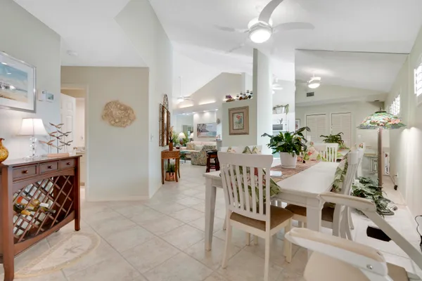 a view of kitchen with furniture and window