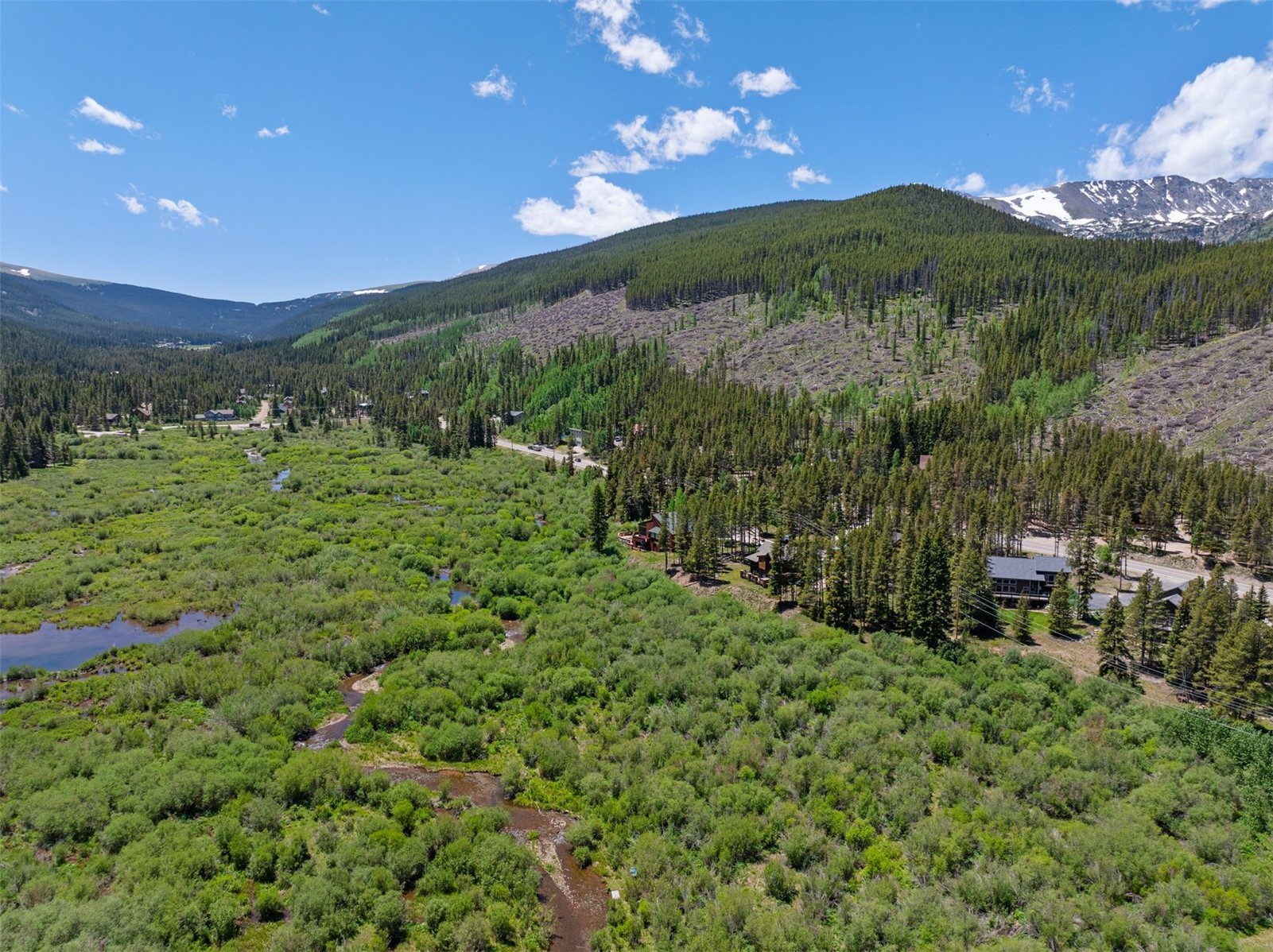 16 Rustic Terrace Breckenridge, CO 80424 - Photo 11 of 15 a view of a lush green outdoor space with a mountain view
